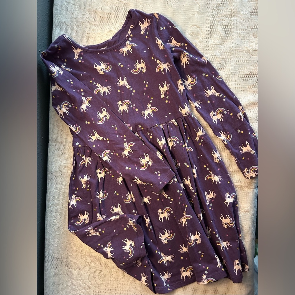 5 for $25 - Jumping Beans Magical Unicorn Dress - Purple